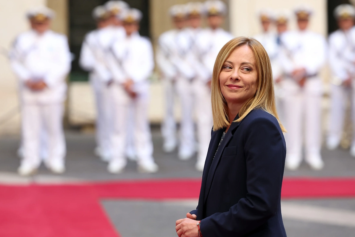 Джорджа Мелони. Обложка © Shutterstock / FOTODOM / Marco Iacobucci Epp