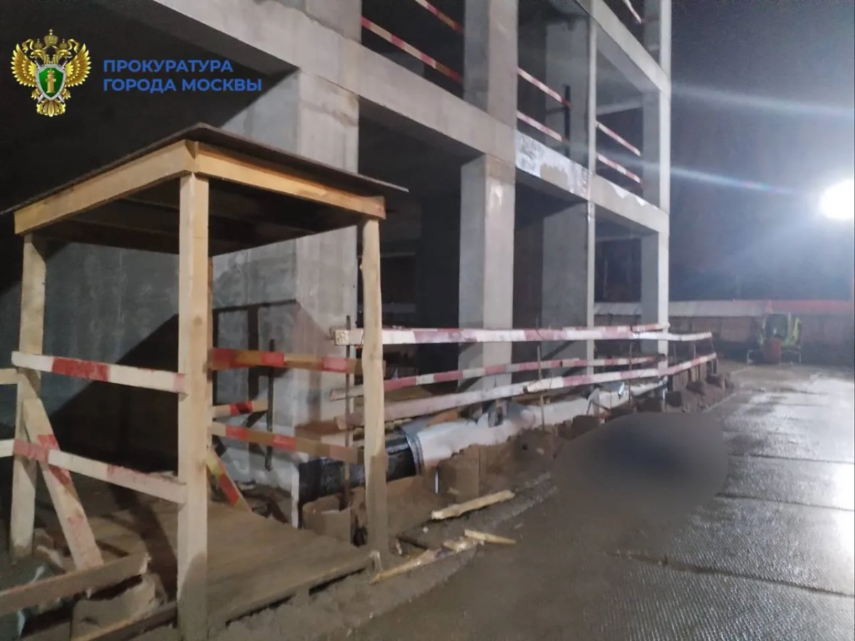Место происшествия. Обложка © Telegram / Прокуратура Москвы