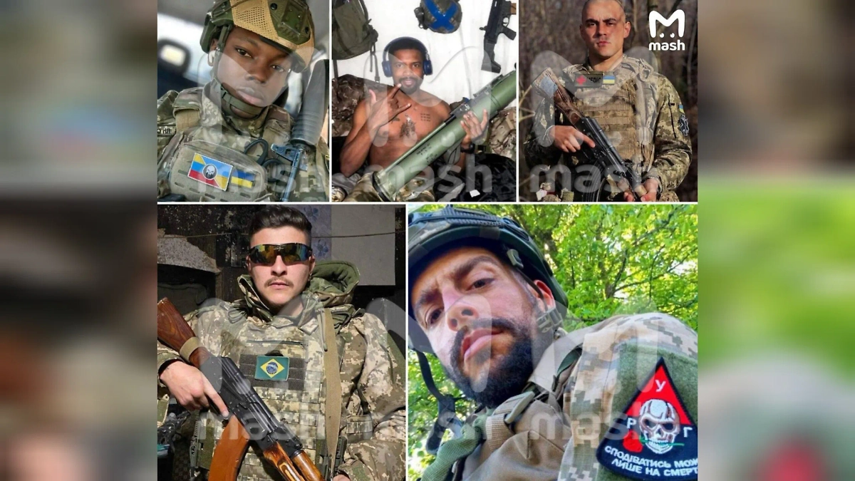 За три года СВО 30 тысяч наёмников оформлялись как охранники. Фото © Telegram / Mash