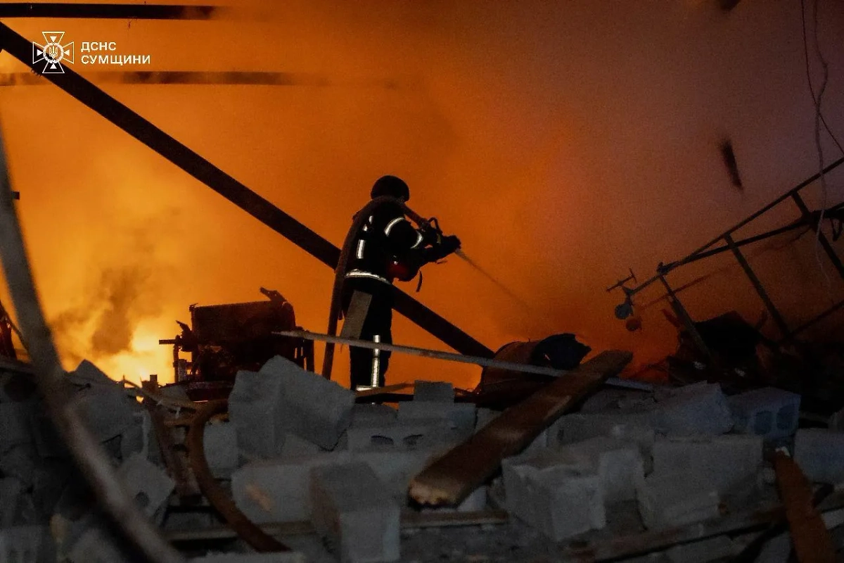 Обложка © МЧС Суской области Украины