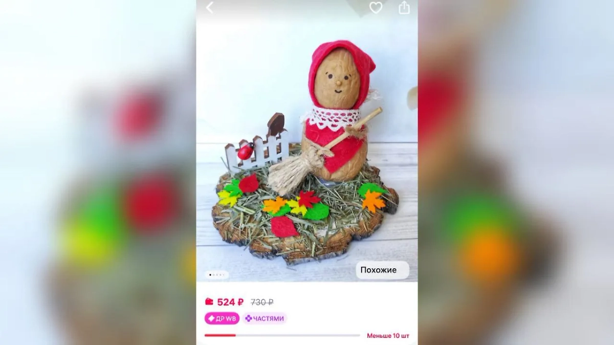 Родители скупают готовые поделки для школы и детсада. Скриншот © Life.ru