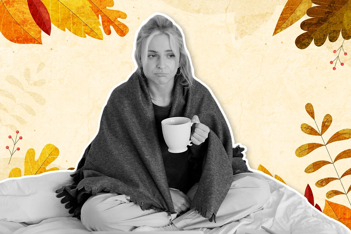 Болезни, которые обостряются в конце октября: топ заболеваний. Коллаж © Life.ru. Обложка © Freepik / benzoix © Freepik