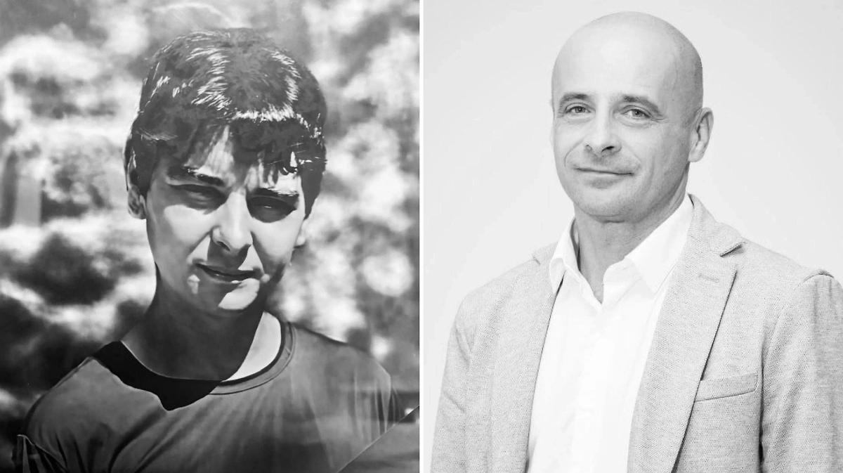 Погибшие пулемётчик, рядовой Сергей Валерьевич Микрюков и командир взвода, старший лейтенант Евгений Александрович Шелобод. Обложка © Telegram / РаZVожаев