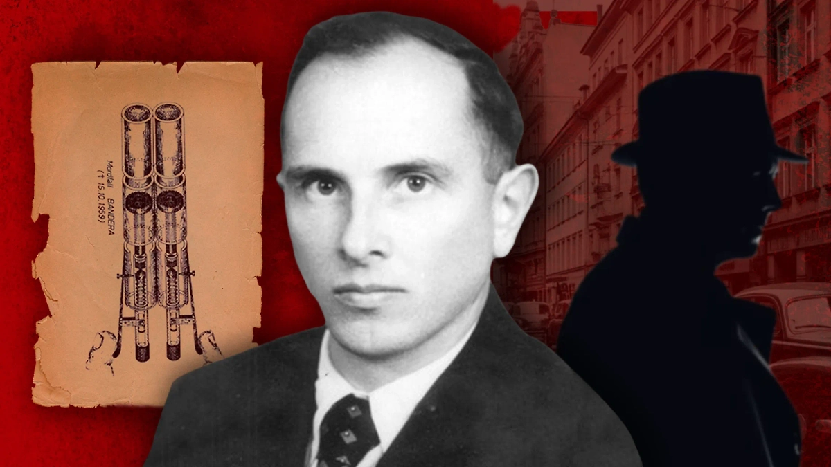 Как самого разыскиваемого националиста Степана Бандеру погубила собственная беспечность. Коллаж © life.ru Фото © Wikipedia, © «Шедеврум»