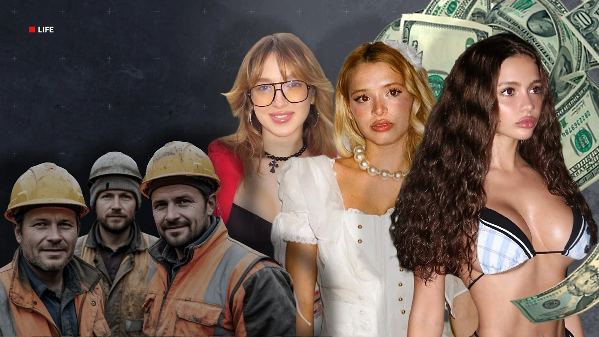 Заработали миллионы, не вставая с дивана. Шокирующий образ жизни новых русских блогеров. Коллаж © Life.ru Фото © «Шедеврум», © Instagram (признан экстремистской организацией и запрещён на территории Российской Федерации) / karna.val, julia.gavrilina, gensyxa
