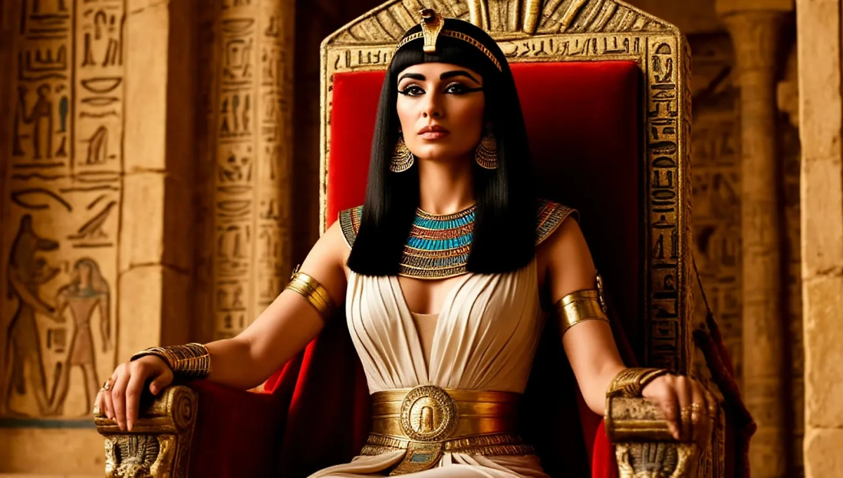 История Клеопатры будоражит умы людей уже тысячи лет. Как она умерла? Почему? Зачем? Обложка © «Шедеврум»