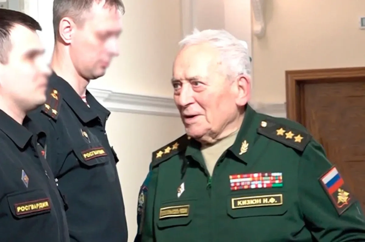 Николай Фадеевич Кизюн. Обложка © Сайт Минобороны