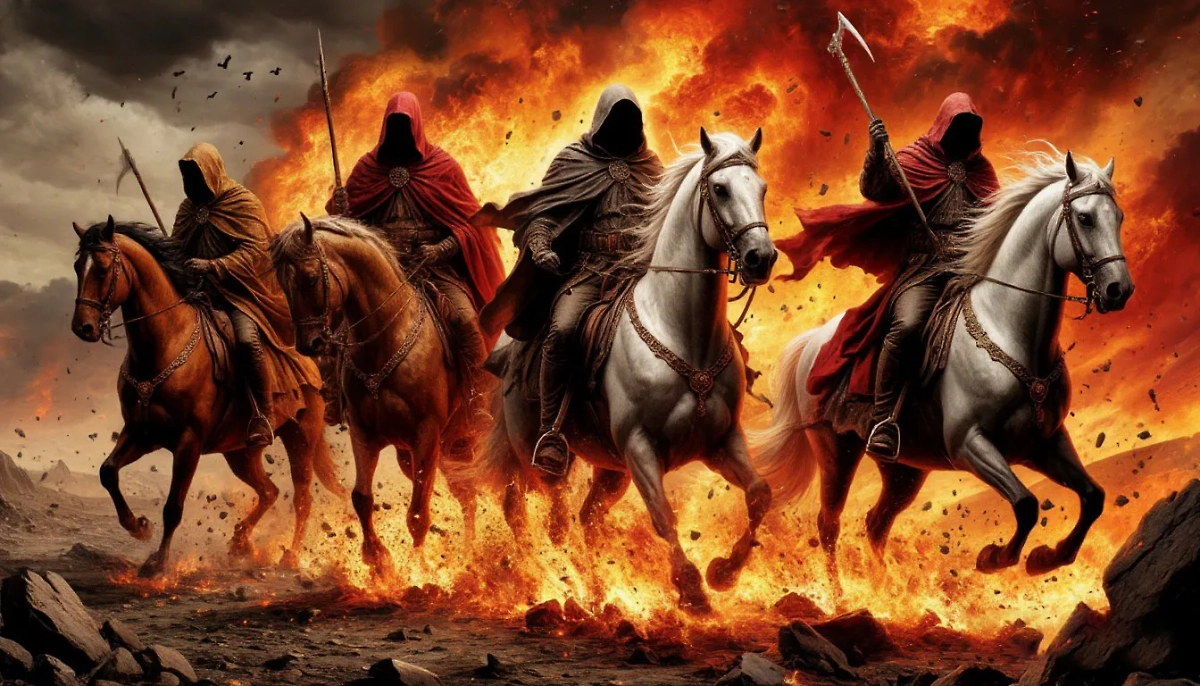 Смотреть апокалипсис гораздо приятнее, чем в нём участвовать. Рассказываем всё о конце света. Обложка © «Шедеврум»