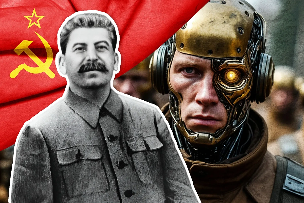 Самые секретные проекты СССР при Сталине: что это было. Коллаж © Life.ru. Обложка © «Шедеврум» © РИА «Новости» © Shutterstock / FOTODOM / patrice6000