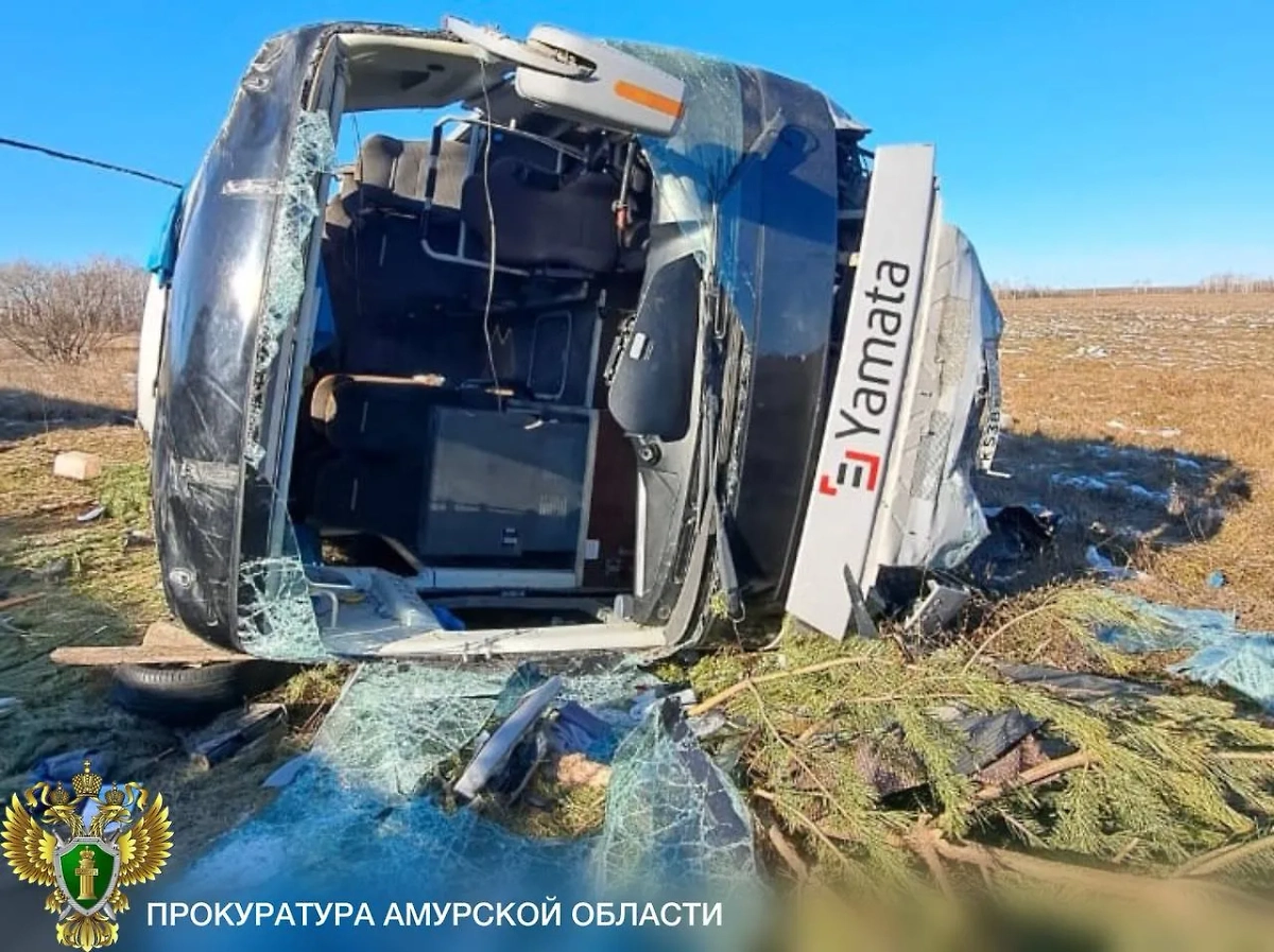 ДТП в Амурской области. Фото © Telegram / Прокуратура Амурской области