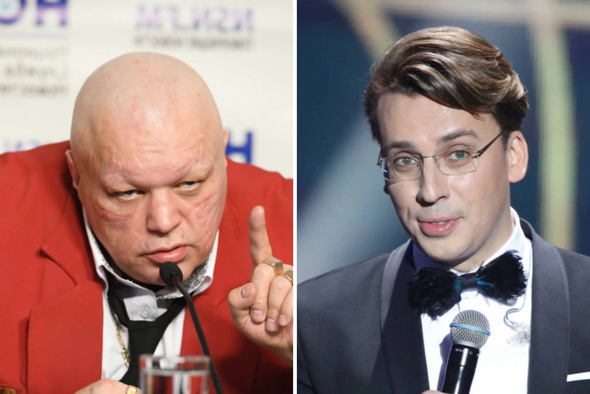 Стас Барецкий и Максим Галкин*. Обложка © РИА Новости / Алексей Куденко, © ТАСС / Сергей Бобылев