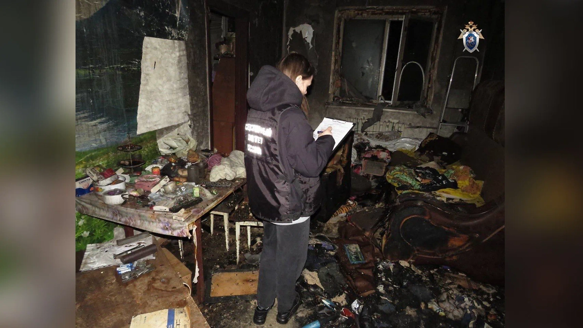 Сотрудники работают на месте ЧП. Фото © Telegram / Нижегородский Следком