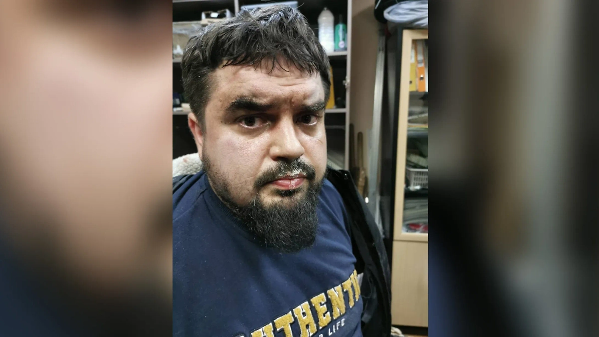 Задержанный в Петербурге мужчина. Фото © Telegram / Питерский Следком