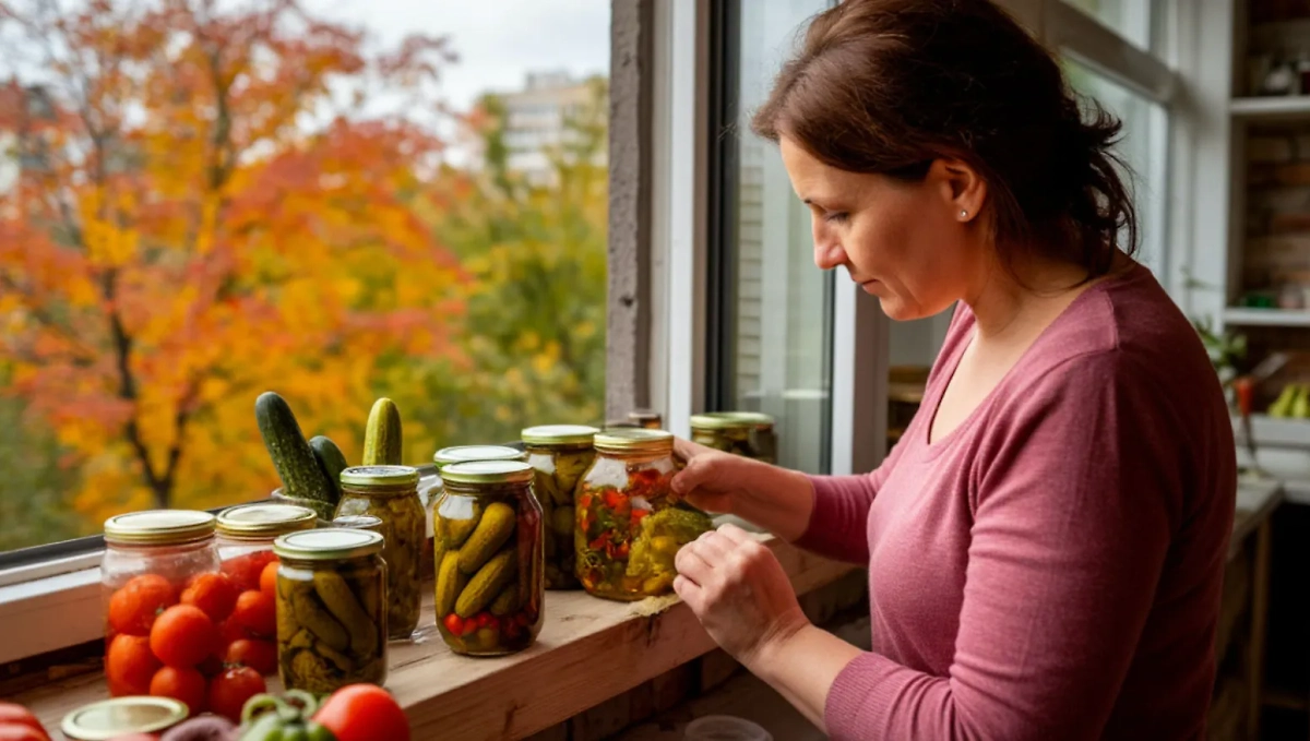 Как правильно подготовить балкон к хранению урожая и заготовок. Обложка © «Шедеврум»