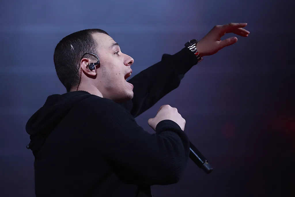 Рэпер Андрей Косолапов. Обложка © ТАСС / Сергей Фадеичев