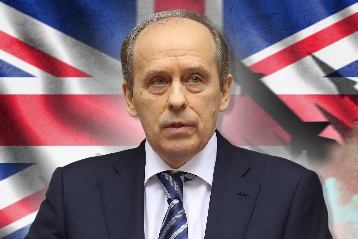 О чём Александр Бортников предупредил Лондон. Коллаж © Life.ru. Обложка © ТАСС / Пётр Ковалёв, © Shutterstock / FOTODOM / Pilotsevas