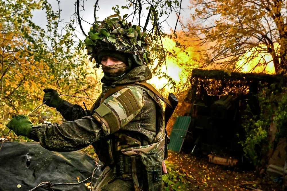 Армия России теснит ВСУ у Красноармейска. Обложка © РИА «Новости» / Станислав Красильников