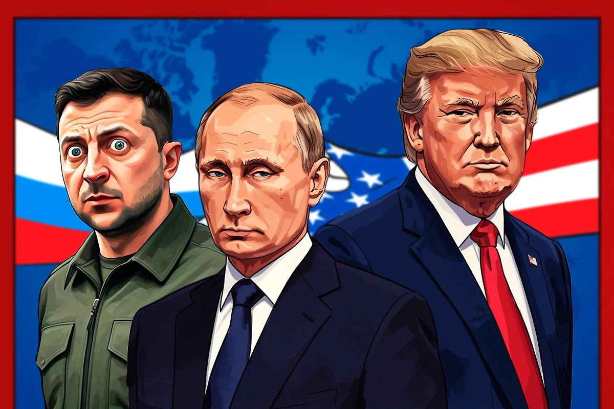 Главный итог недели — Трамп оставил Украину ни с чем. Обложка © Коллаж © Life.ru, фото © Shutterstock / FOTODOM / Shutterstock AI, Tomasz Makowski,  © Freepik