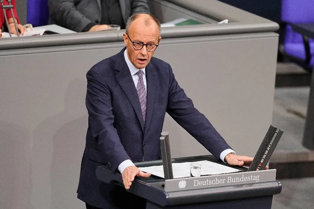 Фридрих Мерц. Обложка © ТАСС / AP / Markus Schreiber