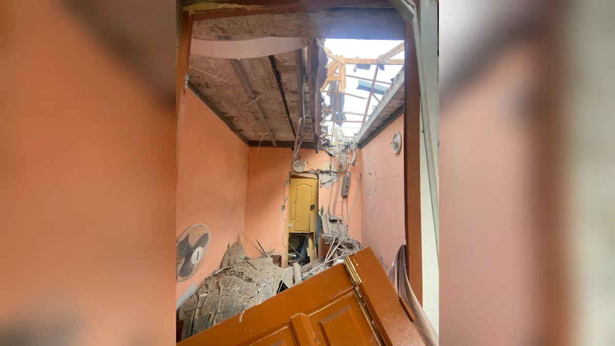 В херсонском селе семейная пара погибла из-за ночного налета дронов ВСУ. Фото © Telegram / Владимир Сальдо