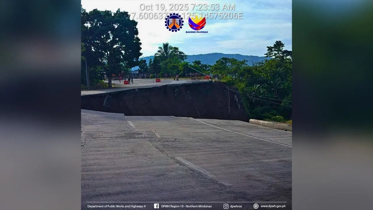 Обложка © Facebook (признан экстремистской организацией и запрещён на территории Российской Федерации) / DPWH Region 10 - Northern Mindanao