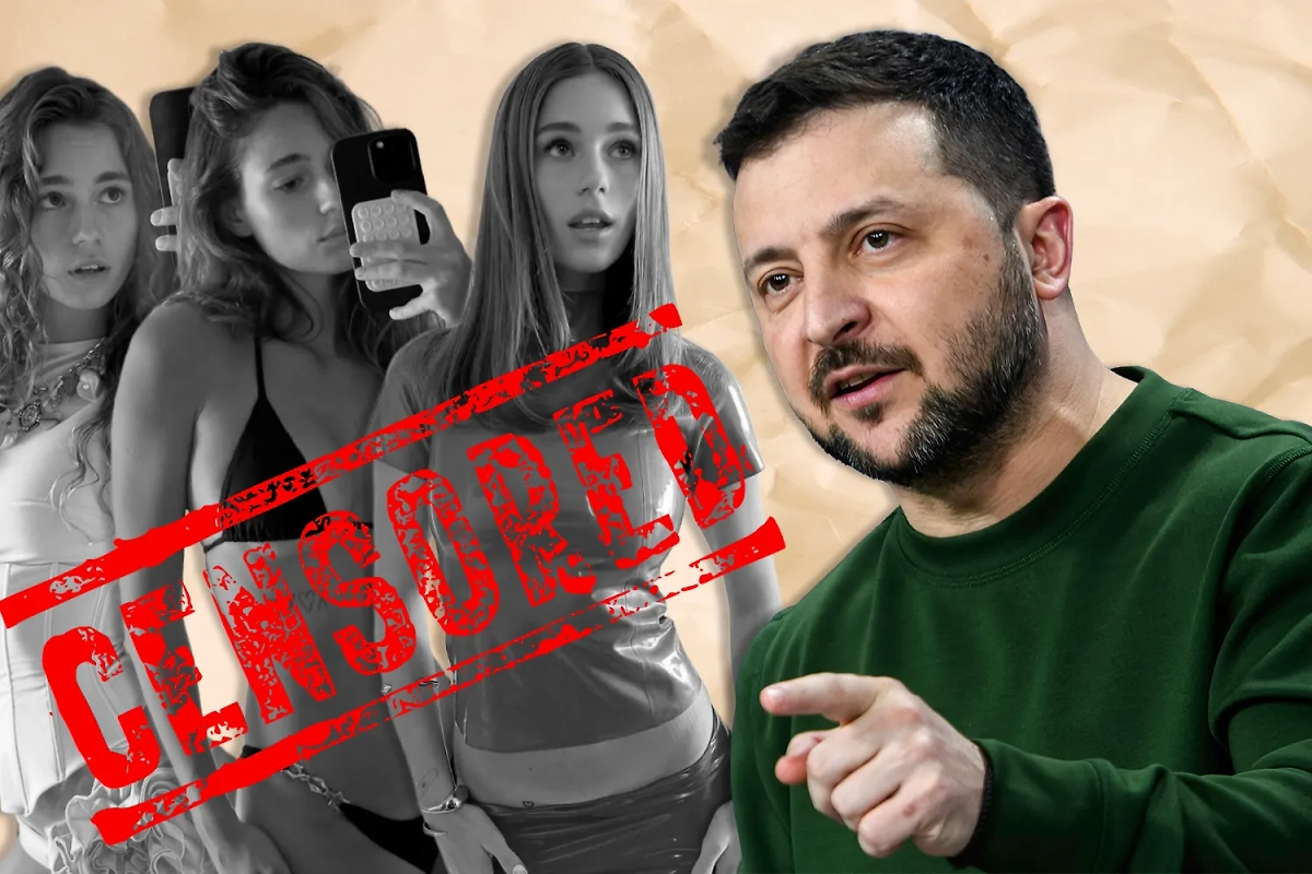 Зеленский репостнул видео украинской модели OnlyFans: скандал в соцсетях. Обложка © Instagram (соцсеть запрещена в РФ; принадлежит корпорации Meta, которая признана в РФ экстремистской) / maligoshik, © Shutterstock / FOTODOM / paparazzza