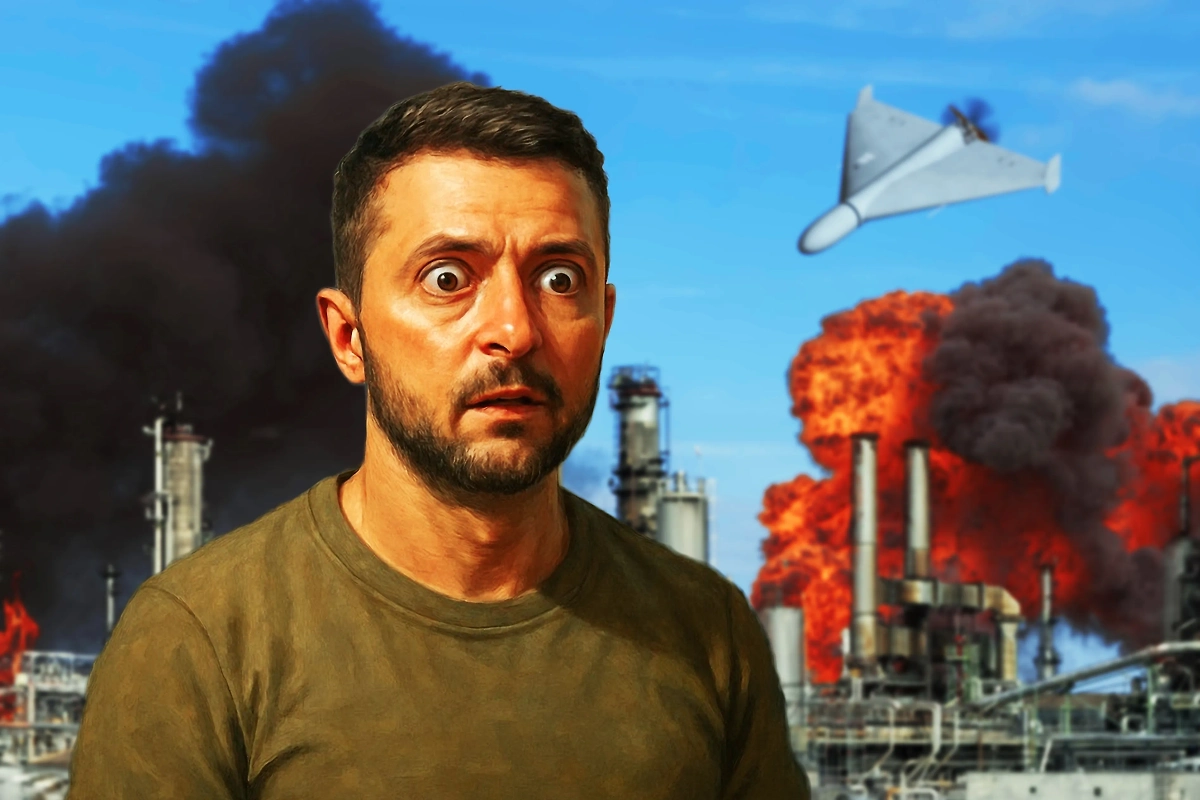 Зеленский захотел мира после разгрома критических объектов. Обложка © Коллаж © Life.ru, фото © Shutterstock / FOTODOM / Anelo, Shutterstock AI Generator