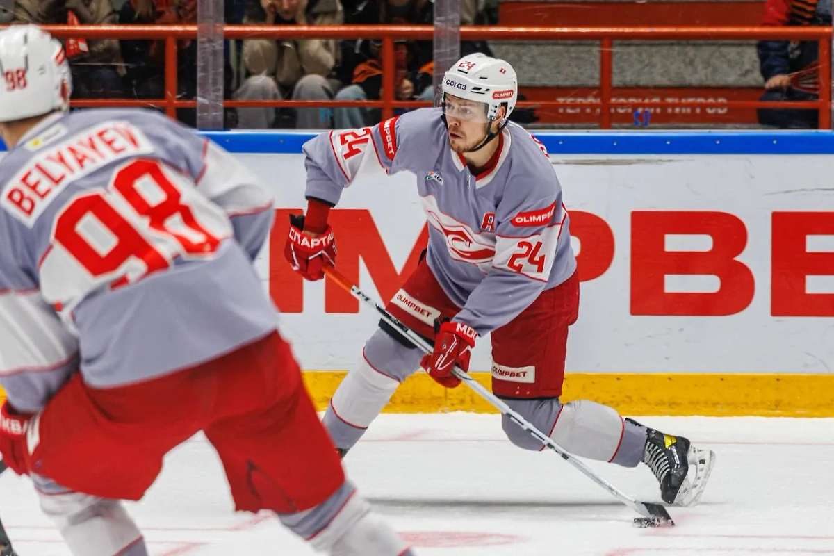 Обложка © Telegram / ХК «Спартак» Москва