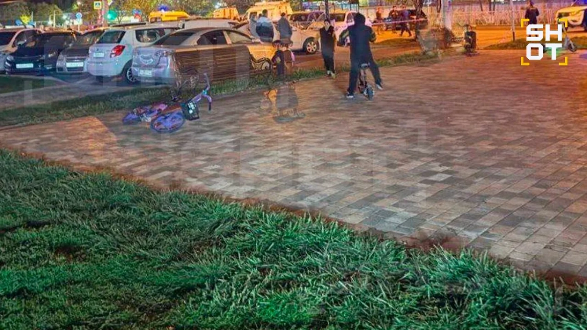 Кадр с места взрыва. Фото © Telegram / SHOT