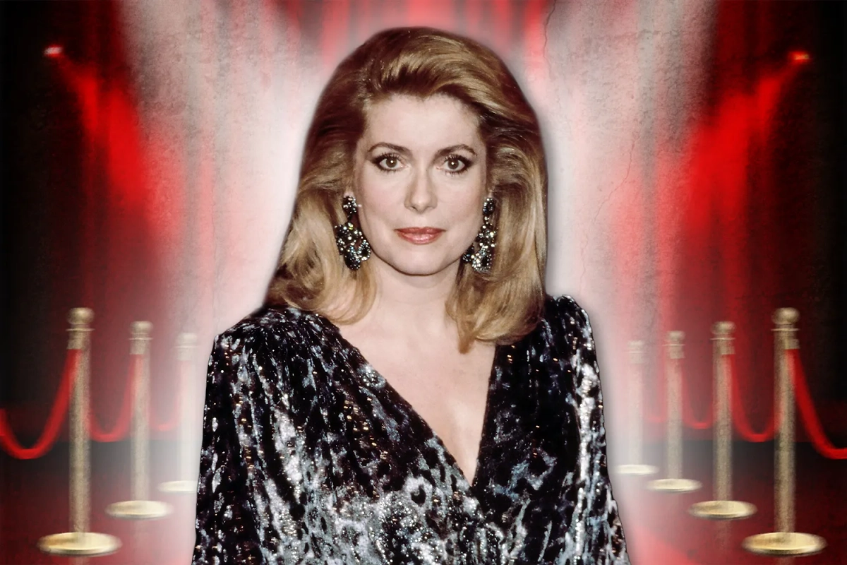 Катрин Денёв — главные тайны легенды французского кино. Коллаж © Life.ru. Обложка © Gettyimages / Vinnie Zuffante, © Freepik / macrovector