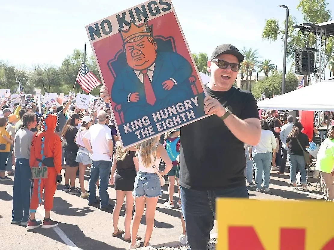 Протесты в США. Фото © Х / Yassamin Ansari