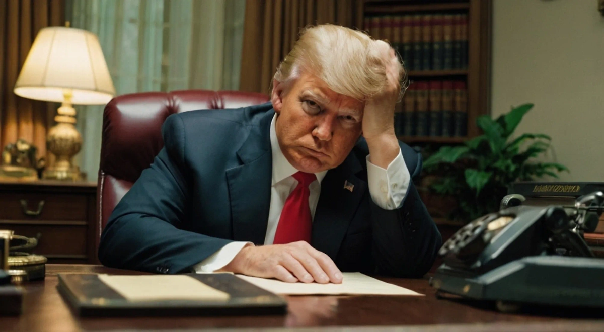 Очередной трёп Трампа. Почему это ни на что не повлияет. Обложка © «Шедеврум»