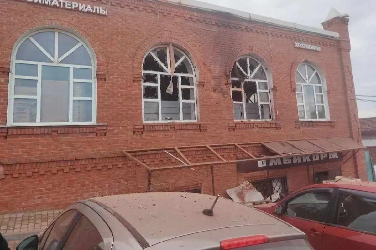 Последствия атаки ВСУ. Фото © Telegram / Настоящий Гладков