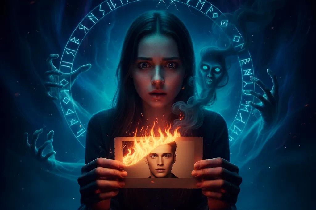 Маг объяснил, почему ни в коем случае нельзя сжигать фотографии людей, особенно мёртвых. Обложка © Gemini Nano Banana