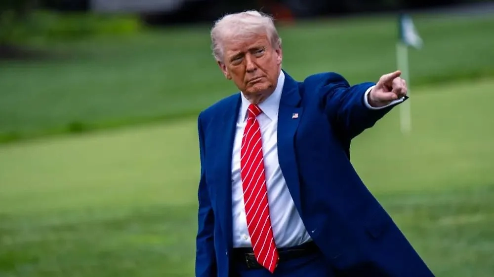 Дональд Трамп. Обложка © Shutterstock / FOTODOM / Andrew Leyden