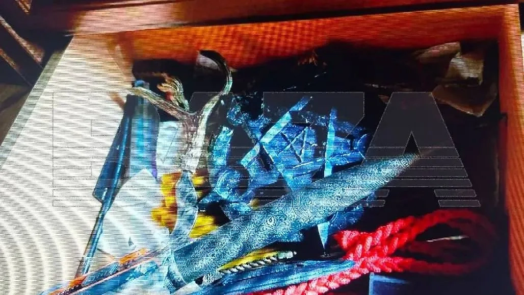 В Подмосковье нашли мертвых супругов в доме с эзотерическими предметами. Фото © Telegram / Baza