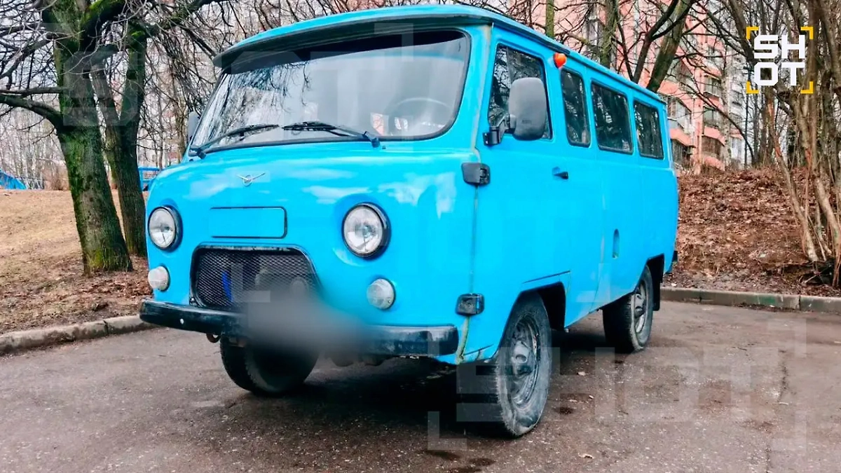 Тот самый УАЗ, в котором были обнаружены тела. Фото © SHOT