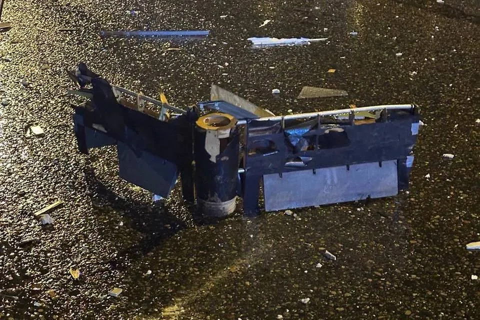 Место происшествия. Фото © Telegram / Вороьёв LIVE