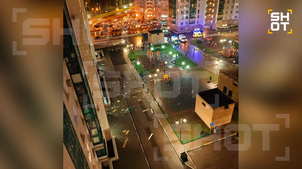 Три человека пострадали в результате взрыва в квартире многоэтажного дома в подмосковном Красногорске. Фото © SHOT