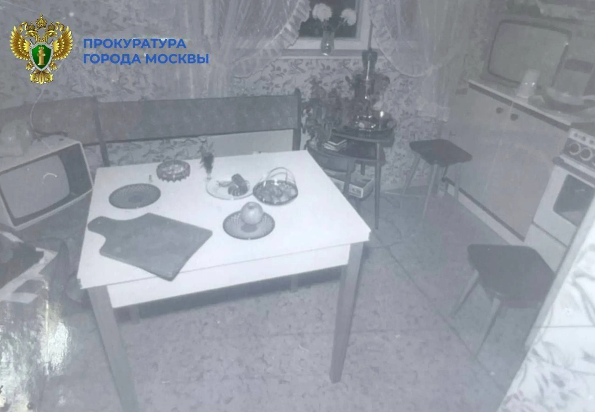Место преступления. Фото © Telegram / Прокуратура Москвы