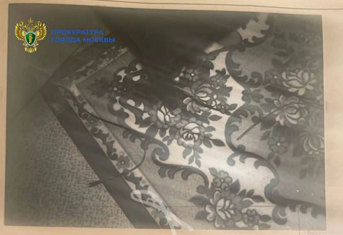 Место преступления. Фото © Telegram / Прокуратура Москвы