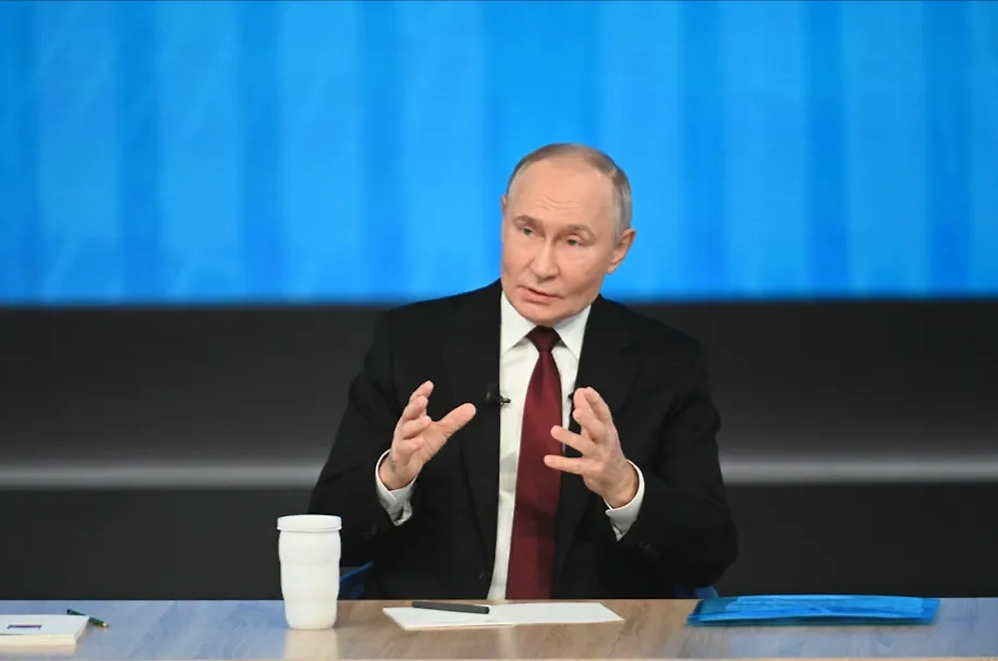 Президент России Владимир Путин. Обложка © Life.ru