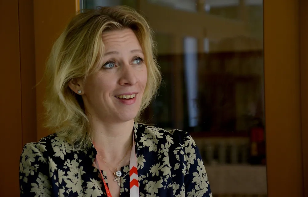 Официальный представитель МИД России Мария Захарова. Обложка © Shutterstock / FOTODOM / Golden Brown