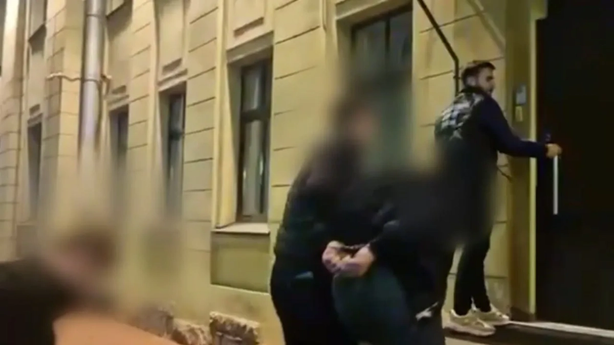 Место похищения футболиста «Зенита» Андрея Мостового. Обложка © Telegram / Следком