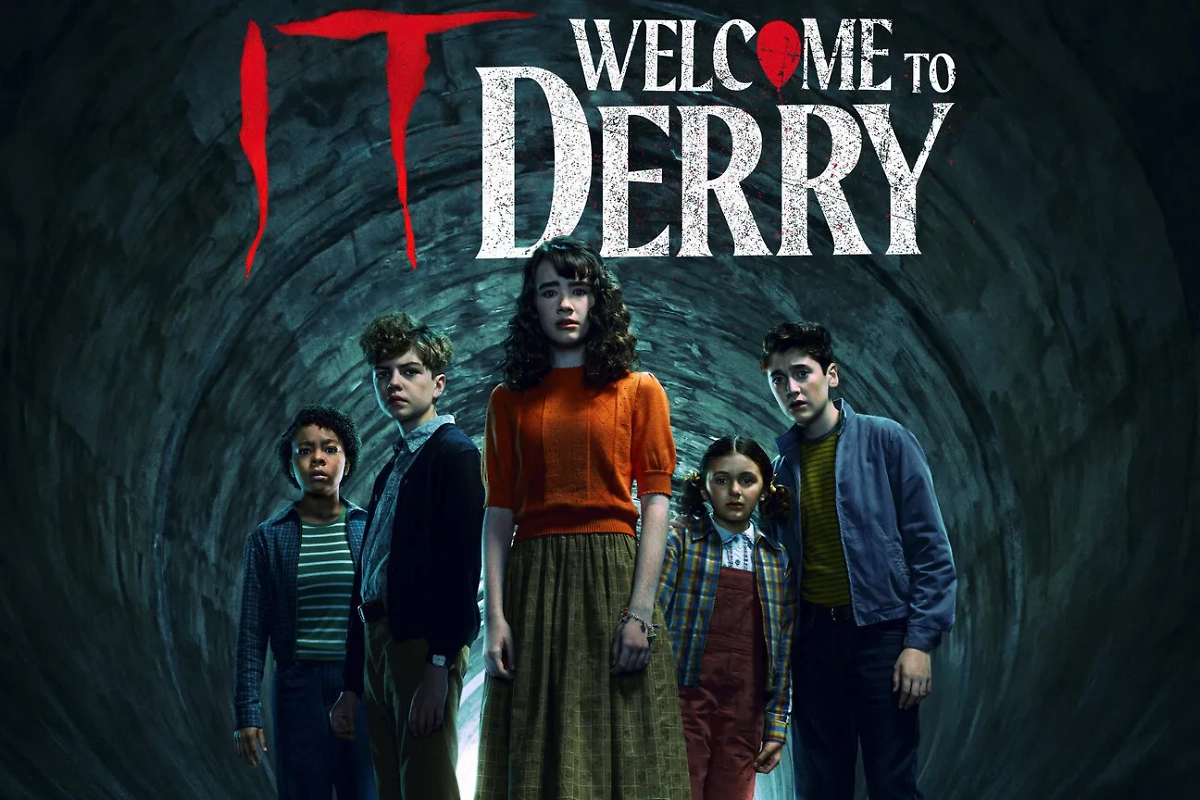 Сериал «Оно: добро пожаловать в Дерри» — какие у него постеры и как идёт визуальная кампания по продвижению? Фото © «Оно: Добро пожаловать в Дерри», режиссёр Андрес Мускетти, сценаристы Андрес Мускетти, Барбара Мускетти, Стивен Кинг и др. / Kinopoisk