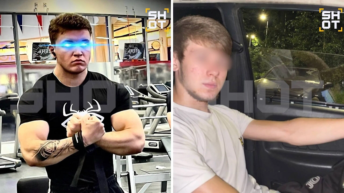 Самир П. и Рустам Х., пытавшиеся похитить футболиста «Зенита» Андрея Мостового. Фото © Telegram / SHOT