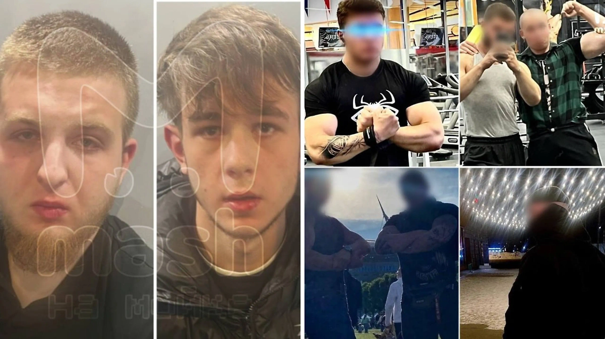 Студенты Морской академии в Петербурге, которые похитили футболиста «Зенита» Андрея Мостового. Фото © Mash на Мойке