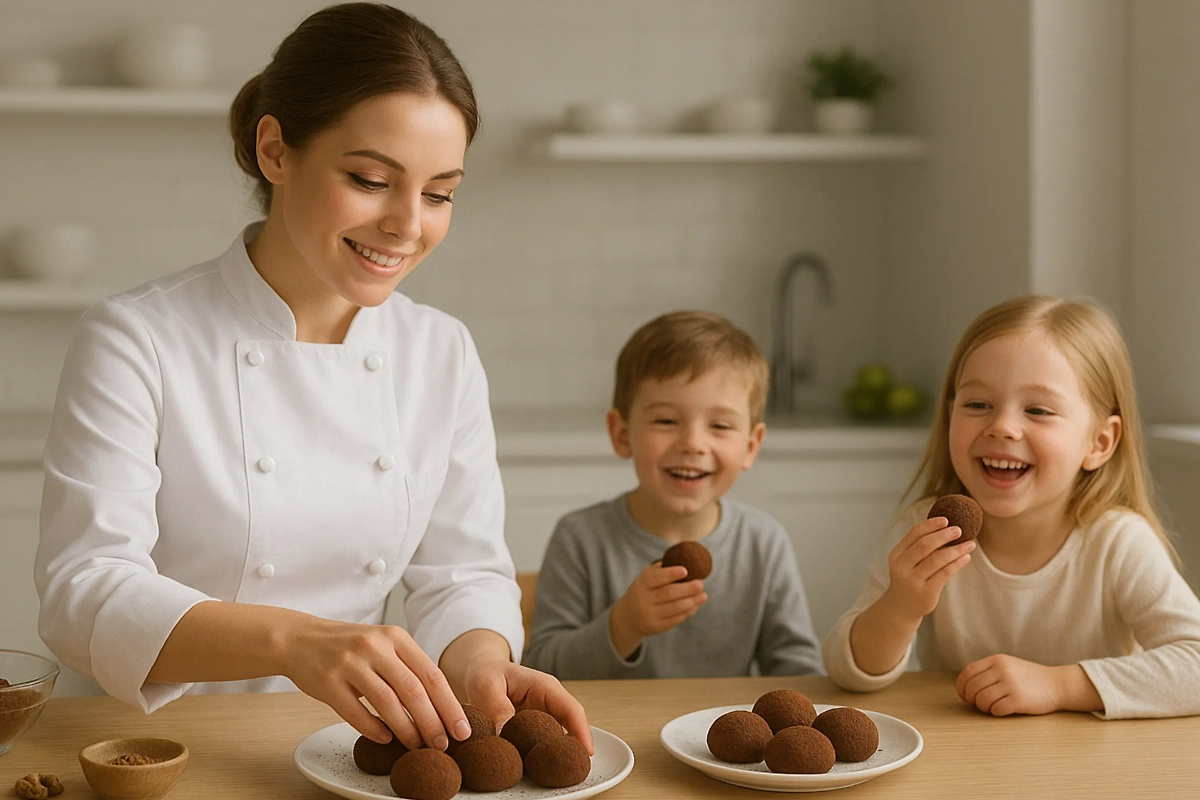 Настоящее пирожное «Картошка» — как правильно приготовить. Обложка © ChatGPT