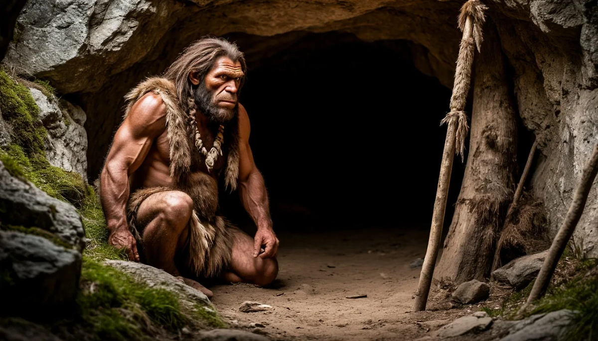 Предки людей, кажется, вообще не доживали до пожилого возраста. Но становились бабушками и дедушками, ведь жизнь продолжается. Фото © «Шедеврум»