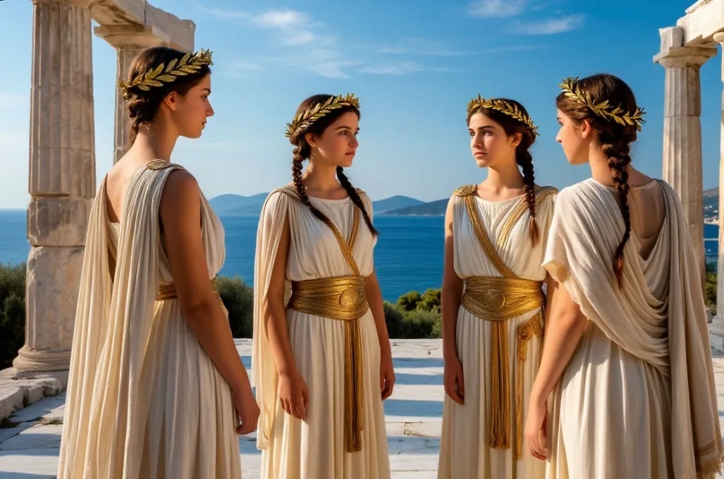 Грудь — не слишком большая, но и не слишком плоская. Стандарты красоты в Древней Греции. Фото © «Шедеврум»